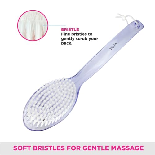 Vega Luxury Bristle Bath Brush, Color May Vary - Image 4