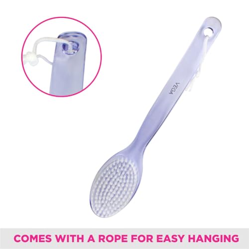 Vega Luxury Bristle Bath Brush, Color May Vary - Image 3