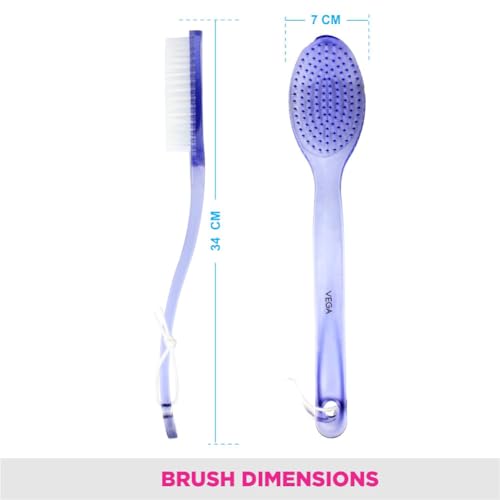 Vega Luxury Bristle Bath Brush, Color May Vary - Image 2