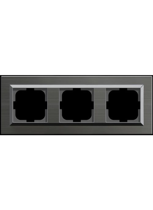 Ovivo Quantum Magnetic Gray Triple Frame 