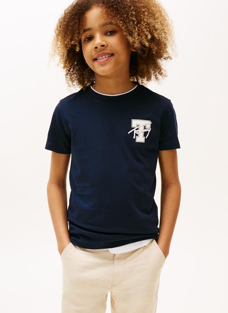 تومي هيلفيغر تيشيرت برسومات للأطفال - Image 1