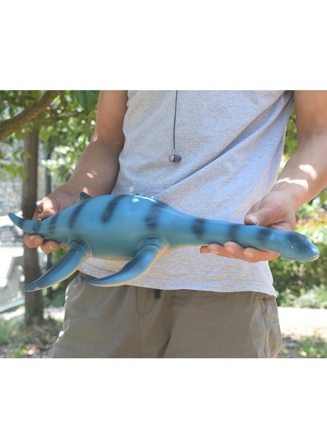 Generic - Super Large Dinosaur Plesiosaur Simulation Model Toy Deep Sea Water Monster Carnivorous Dinosaur Stall Toy Hot Sale-Color:Brown Snake Neck Dragon - Image 1