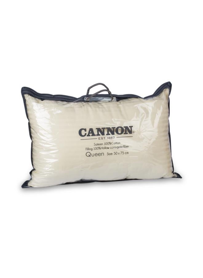 Cannon Queen Sateen Pillow Cream 50 X 75 Cm - Image 1