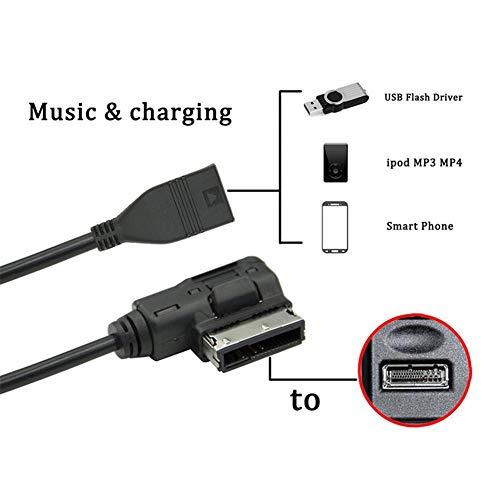 Fydun USB Adapter, USB Music Interface AMI MMI AUX MP3 Cable Adapter for S4 S5 S6 4F0051510G - Image 5