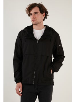 Buratti Hooded Zippered Pocket Coat Men's Coat 571232  - Image 1