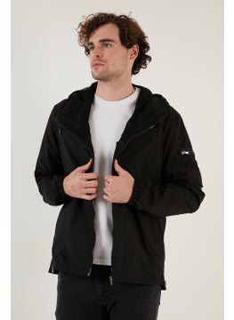 Buratti Hooded Zippered Pocket Coat Men's Coat 571232  - Image 3