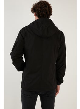 Buratti Hooded Zippered Pocket Coat Men's Coat 571232  - Image 4