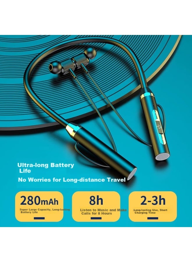 Lato Latuo Neckband Bluetooth Headphones, Latest Model 2025, Noise-cancelling Earphones, Bluetooth - Image 5