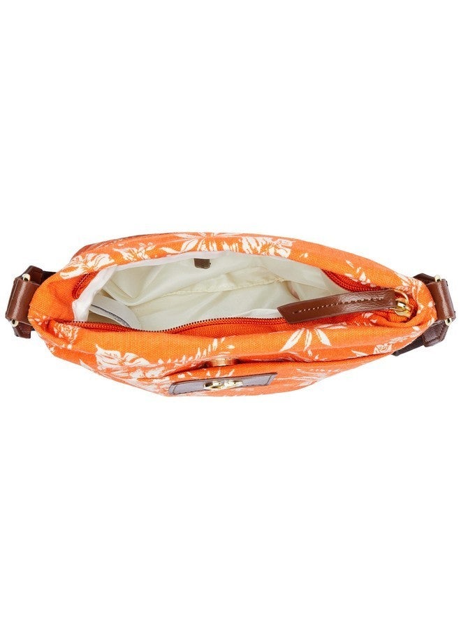 Caprese womens KENDALL SB Medium ORANGE Sling Bag - Image 3