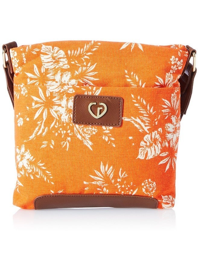 Caprese womens KENDALL SB Medium ORANGE Sling Bag - Image 1