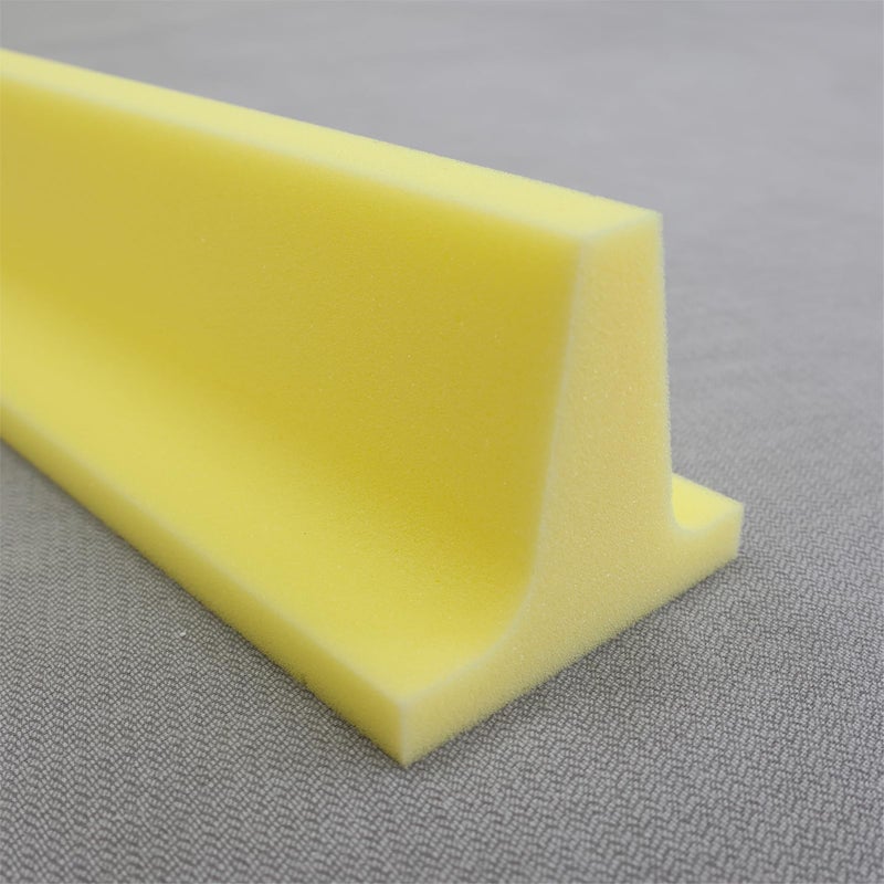 M Mute Touch Bed Filler for Headboard, Suitable for Gap 1-2" of King Queen Twin Bed, 78.7'' Long Wedge Sleeping Pillow, Foam Mattress Gap Filler - Image 1