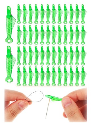Sewing Needle Inserter, 100pcs Fish Type Machine Automatic Threader, Quick Threader DIY Tool for Small Eyes, Embroidery Floss, Plastic Wire Loop - pzsku/ZE34ECE07003279A72A68Z/45/_/1666666665/76458c0a-5b98-4239-9d75-de61ef762cd5