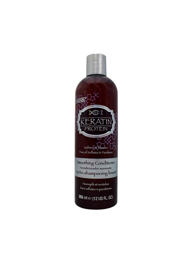 HASK Keratin Protein Smoothing Conditioner 355 mL 
