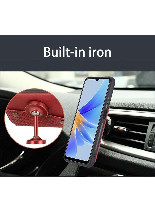 S-TOP Case For OPPO A17 Double Buckle Card Slots Magnetic Phone Case - Image 4