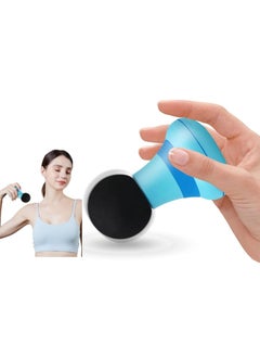 Handheld Massager with 6 Vibration Modes, Personal Mini Electric Massager 2.0 * 4.5 Inch, Neck Shoulder Back Body Massage for Men and Women (Blue)
