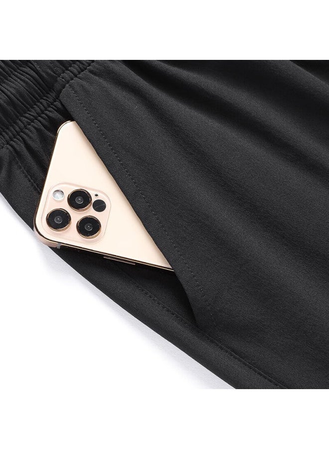 Tucano Men's Casual Pants Korean Style Comfortable All-match Ice Silk Breathable Nine-point Sports Slim Fit Pants Men's Clothing Light Grey A XL - Image 4
