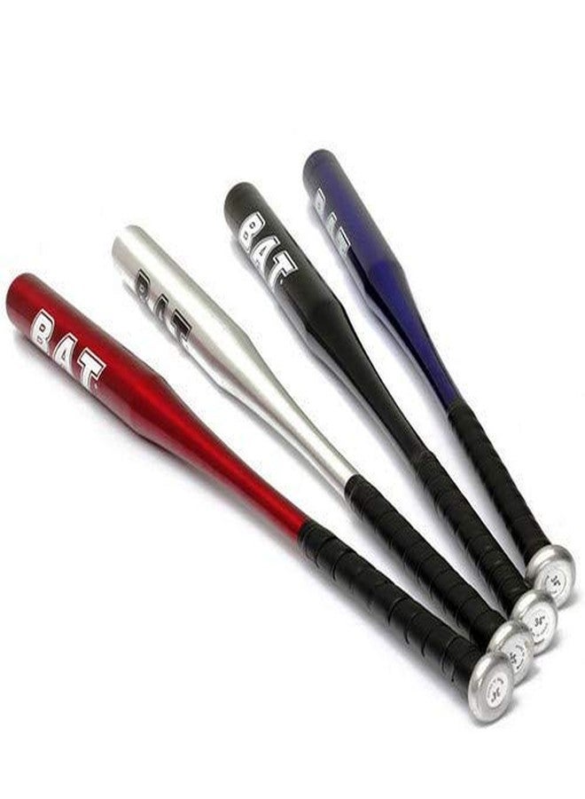 TS Playy Aluminium Base Ball Bat International Standards Silver Professional Aluminum Baseball Bat 34" (Heavy in Weight) /Home Security Self Defence Weapons - Image 1