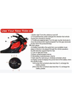 Generic Children's Electric Motorized Ride On Bike for Children, Children's Electric Motorcycle for Driving (Green)  - Image 5