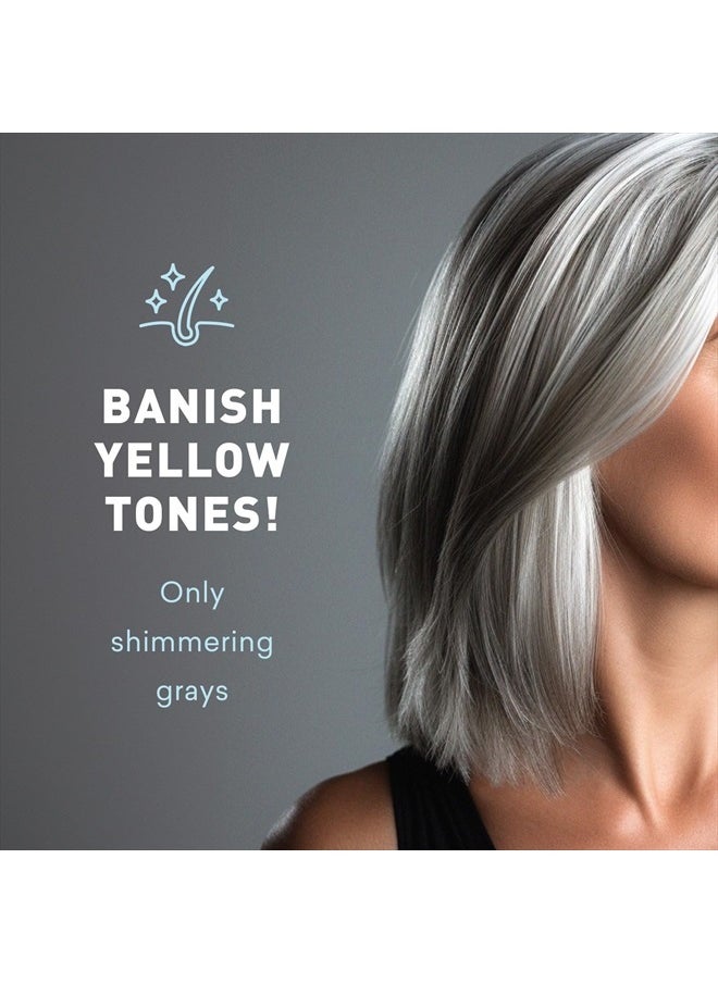 Just Nutritive Gray Hair Shampoo | Gray Hair Treatment | Just Natural Hair Care | Natural Shampoo 16 Oz  - Image 5