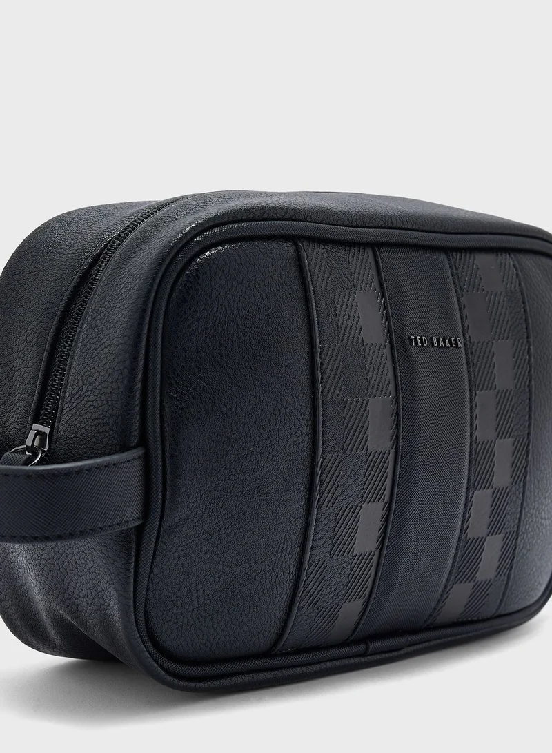 Ted Baker House Check Pu Washbag