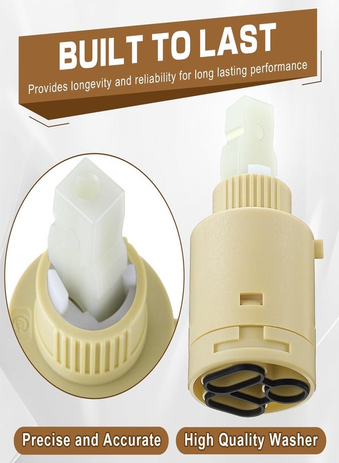 Enhon Single Lever Ceramic Disk Cartridge Compatible with 974-035/974-0350, Compatible with Price Pfister Marielle Kitchen Faucet, Faucet Cartridge Replacement - Image 5
