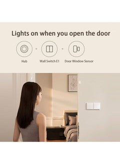 Aqara Smart Wall Switch E1 ZigBee 3.0 Smart Home Wireless Key Light Switch Remote Control WiFi Switches  - Image 3