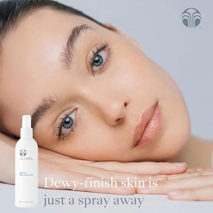 Nu Skin NaPCA Moisture Mist | Revitalizing Moisturizer & Cooling Mist with Hyaluronic Acid | Hydrating Spray for Face, Body & Hair | Sodium PCA for All Skin Types | 8 oz | 2 Pack - Image 2