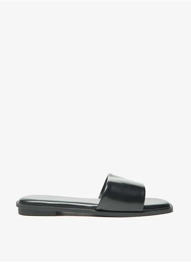 Celeste Women's Solid Slip-On Slides