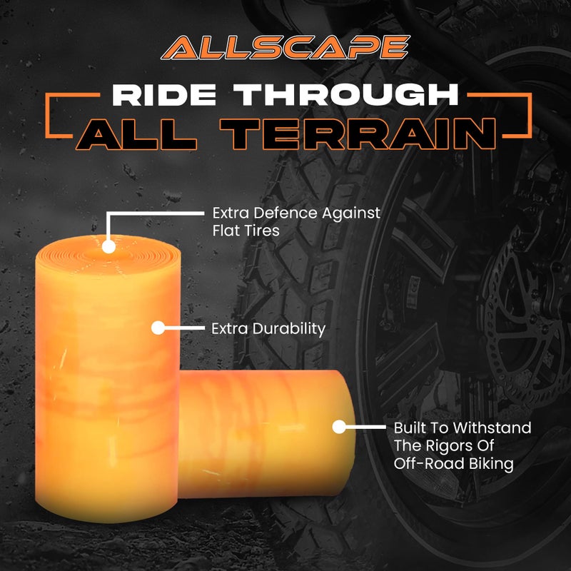 Happy Ebikes HEB Allscape Bike Tire Liner (2 Pack) - Polyurethane Bike Tube Protector Liner - Easy-to-Install, Heat & Weather Resistant Fat Tire Liner 20x4 / 24x4 / 26x4 Fat Bike Tube Liner - Image 4