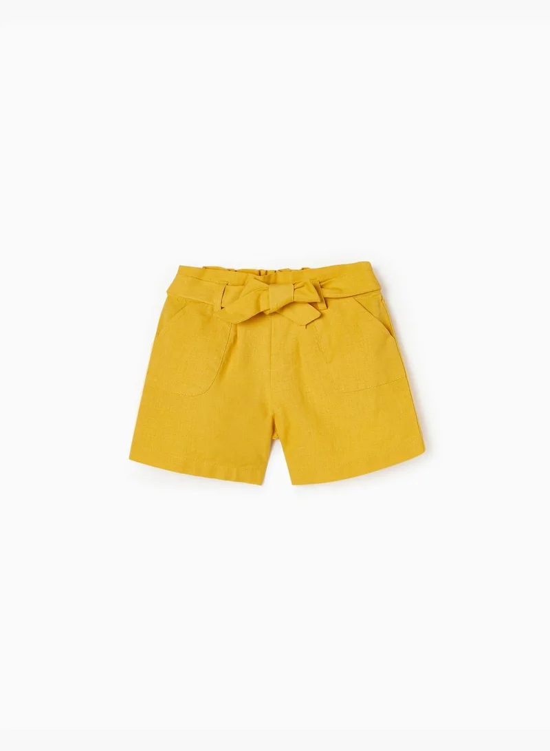 زيبي ZIPPY Cotton And Linen Shorts For Girls
