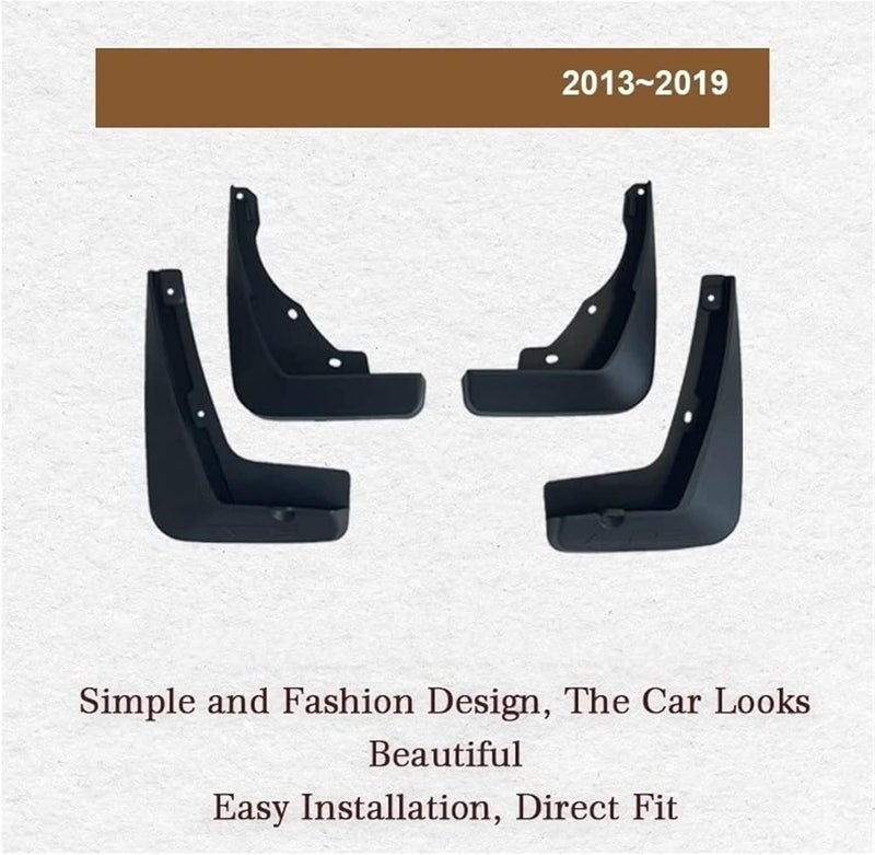 QASULER Car Mudguards for Cadillac ATS ATSL - Image 2