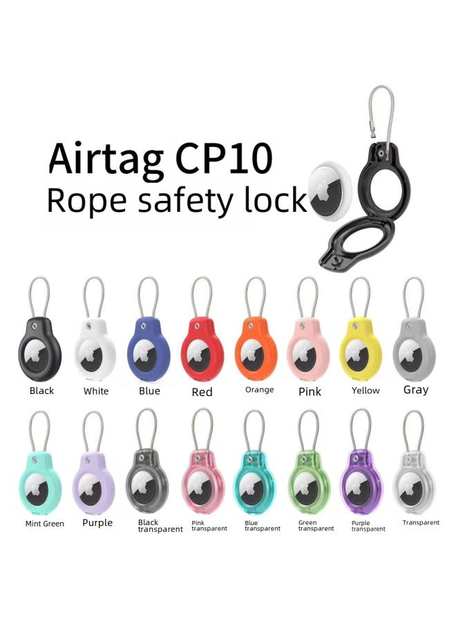 For Apple Airtag Apple Tracker Anti Loss Locator Locator Pc Lanyard Switch Hard Case - Image 2