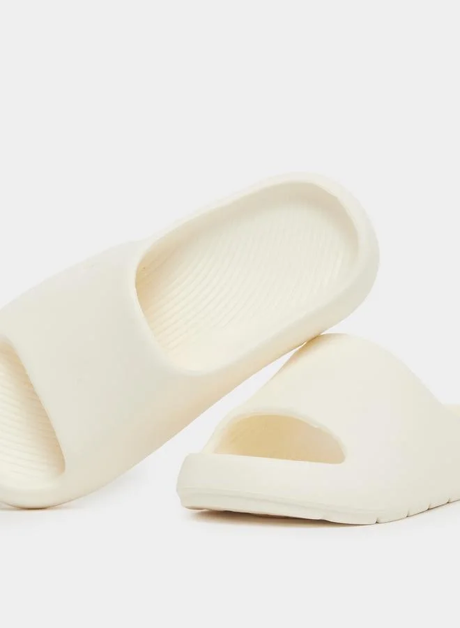 Take Two Take Two Solid Slip-On Slippers