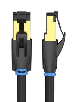 NIBEMINENT CAT8 Fast Transmission Patch Cable With SFTP Shielding LSZH Jacket 1meter Black  - Image 4