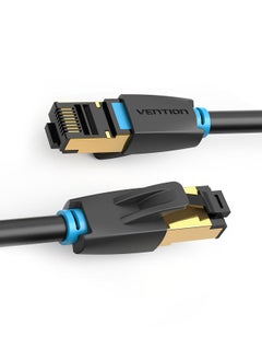 NIBEMINENT CAT8 Fast Transmission Patch Cable With SFTP Shielding LSZH Jacket 1meter Black  - Image 3