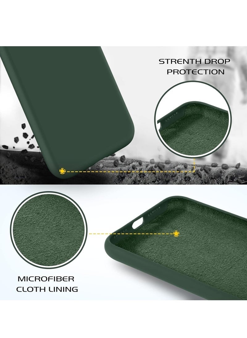 LEDIN Silicone Case for iPhone 7/8 Plus Silky Soft Touch Full Body Protective Phone Case Shockproof Cover with Microfiber Lining - Image 2