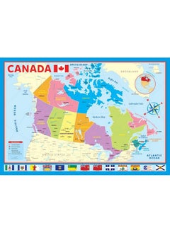 eurographics Map Of Canada Puzzle (200 Piece), Multi  - Image 3