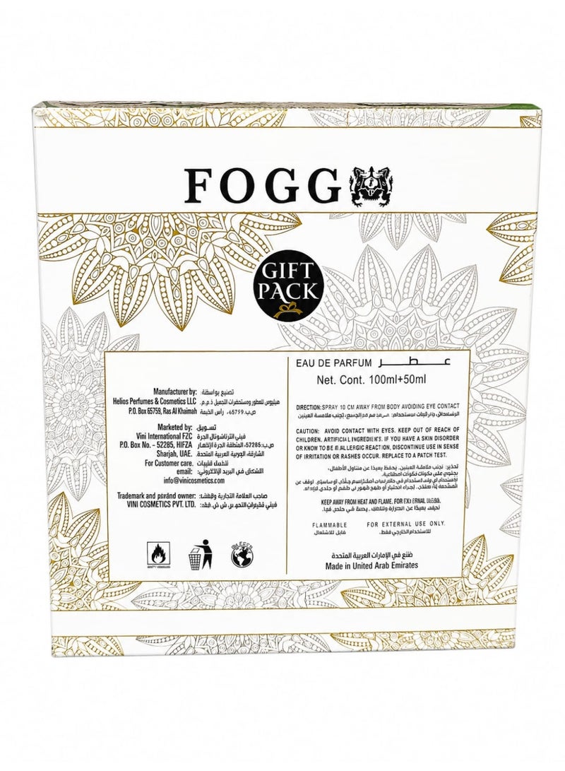 فوج Fogg Scent Xpressio عبوة هدية عطر او دي بارفان، 150 مل - Image 2