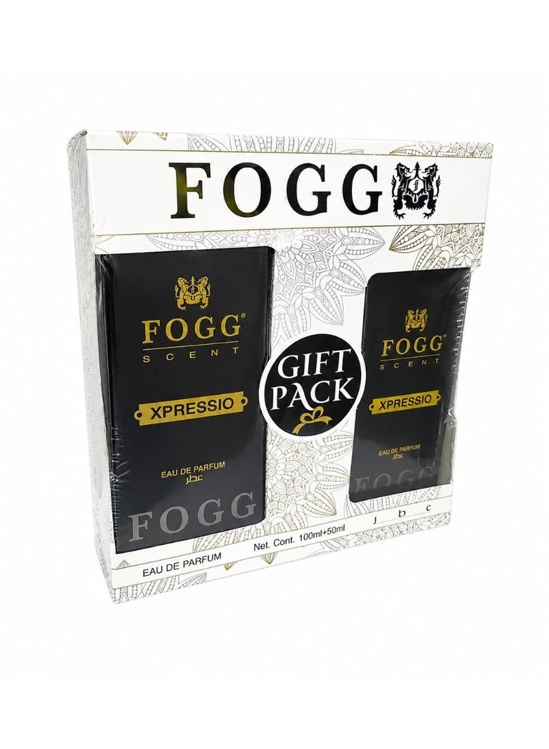 فوج Fogg Scent Xpressio عبوة هدية عطر او دي بارفان، 150 مل - Image 1