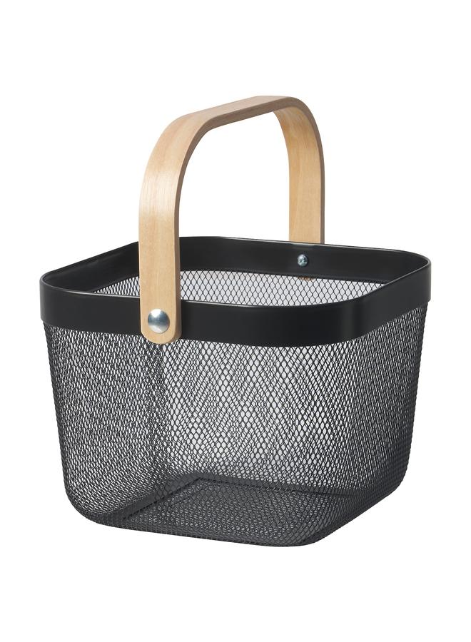 إيروريكس سلة، رمادي غامق، 25X26X18 سم - Image 1