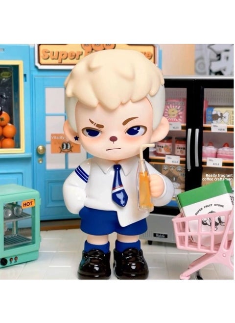 Rayan Boy Game Life Series Young Time Blind Box Desktop Decoration Doll Hand-made 2-generation Gift-Color:Designated Model-ladding