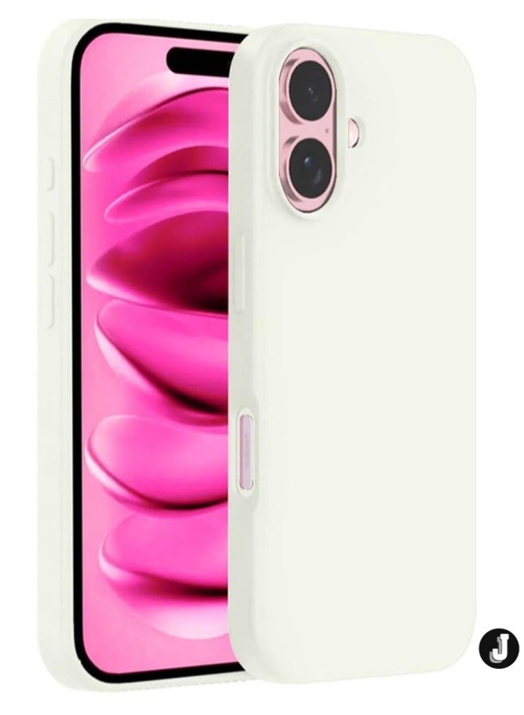 JAJEEK "NEW Liquid Silicone Case for iPhone 16 Plus - Ultra-Slim, Soft Microfiber Lining & Enhanced Drop Protection" - Image 1