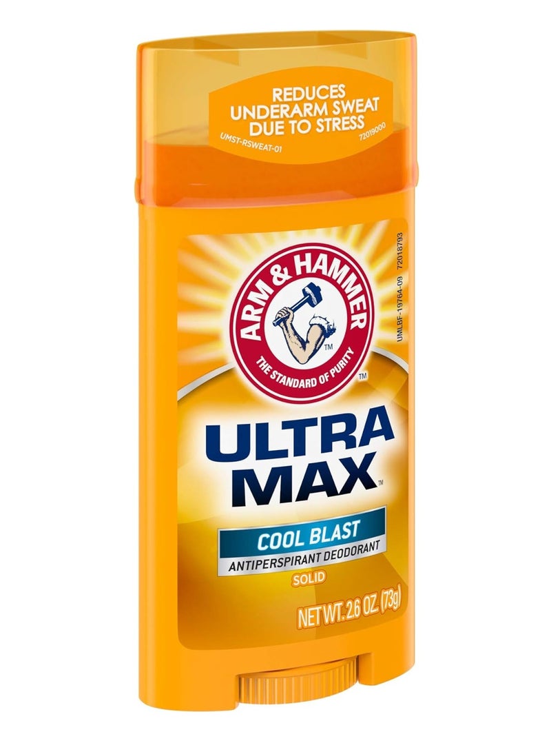 Arm & Hammer Ultra Max Cool Blast Antiperspirant Deodorant 73g - Image 2