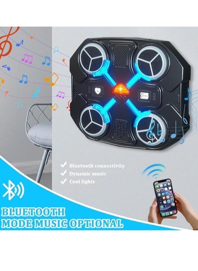 JAJEEK "New Wall-Mounted Smart Bluetooth Boxing Machine for Kids – Includes Gloves for Interactive Play and Fitness Fun" - Image 2