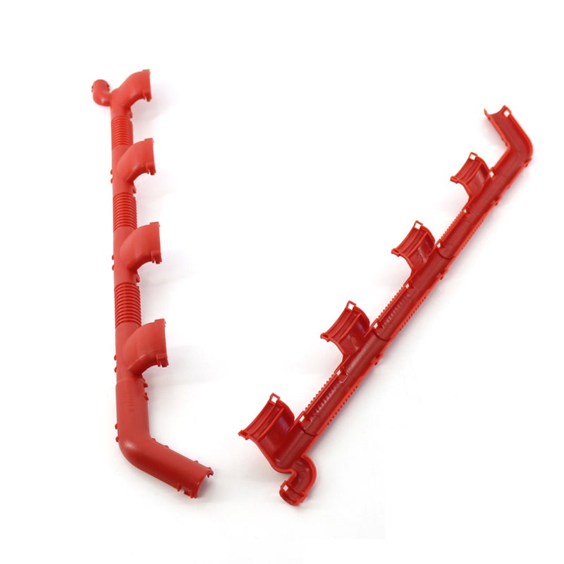 Ignition Coil Engine Wire Wiring Harness Conduit Replacement for Volkswagen Magotan EA888 Red - Image 2