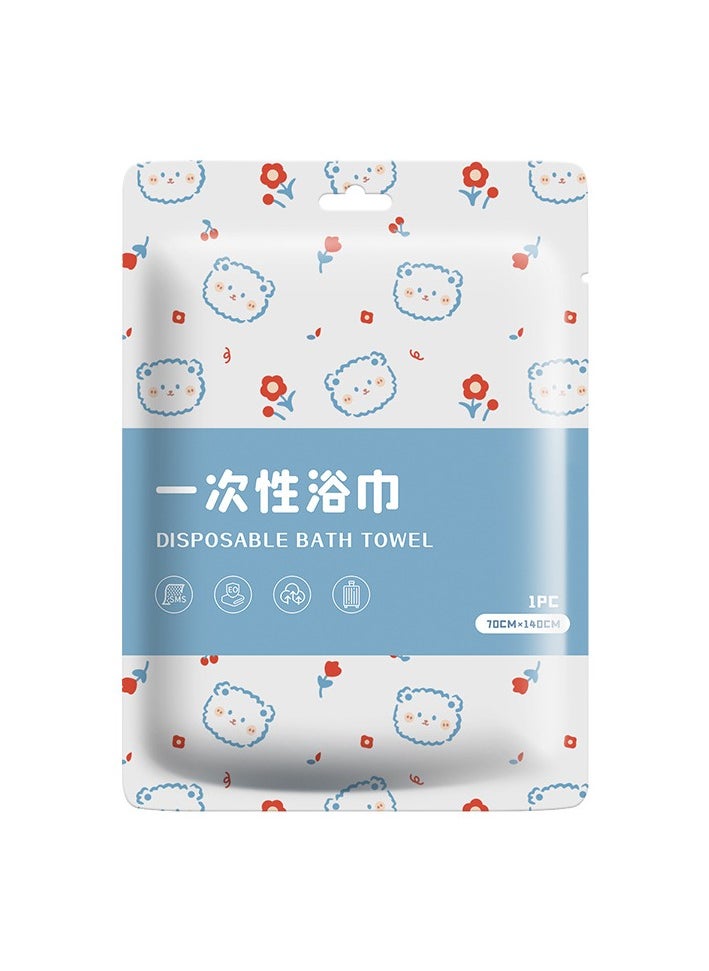 JiFENG Disposable Bath Towels with 70 x 140 cm Suitable for Camping and Hiking,Camping Essentials,Microfiber Hair Towel,Road Trip Essentials  - Image 2