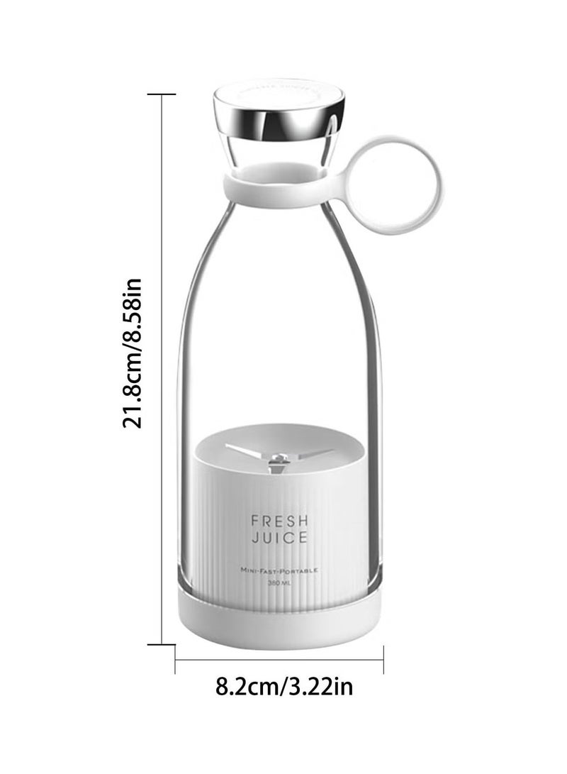 JAJEEK 500ml Portable Mini Blender USB Charging Suction Juice Cup  Compact, Rechargeable, and Convenient for Smoothies, Shakes, and Juices – Ideal for On-the-Go, Travel, Gym, and Home Use, Easy to Clean and Powerful - Image 1