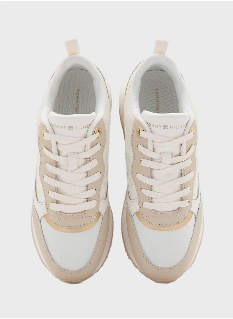 TOMMY HILFIGER Lace Up Low Top Sneakers
