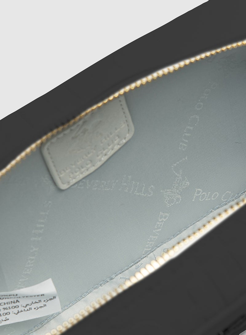 Logo Embossed Camera Bag