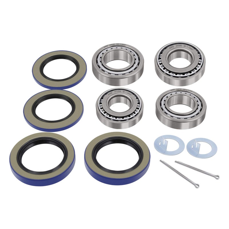 XiKe 2 Set Fits 6 000-7 000 lb Axles Trailer Wheel Hub Kit  Include 25580/25520 & 14125A/14276 Bearings  21333TB  22333TB /10-10  10-36 Seal and Cotter Pin. - Image 3